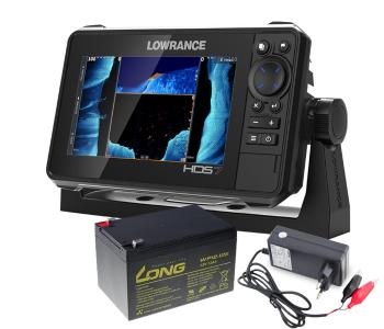 Lowrance Echolot HDS LIVE 7 se sondou Active Imaging 3v1 + baterie + nabíječka ZDARMA