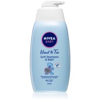 Nivea Baby šampon a pěna do koupele 2 v 1 500 ml