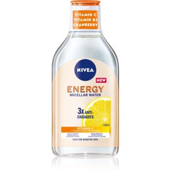 Nivea Energy osvěžující micelární voda s vitaminem C 400 ml