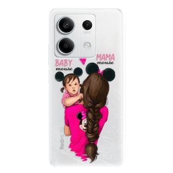 Odolné silikonové pouzdro iSaprio - Mama Mouse Brunette and Girl - Xiaomi Redmi Note 13 5G