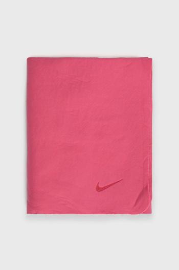 Dětský ručník Nike Kids růžová barva