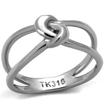 Šperky4U Ocelový prsten s uzlem - velikost 57 - AL-0024-57