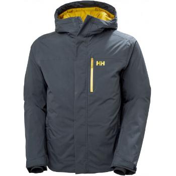 Helly Hansen PANORAMA JACKET Pánská lyžařská bunda, tmavě šedá, velikost XXL