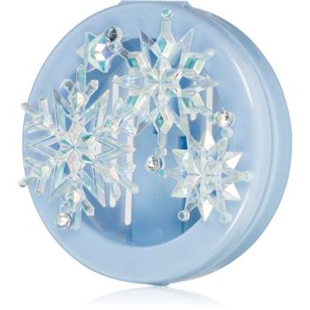 Bath & Body Works Iridiscent Snowflakes držák na vůni do auta bez náplně clip 1 ks