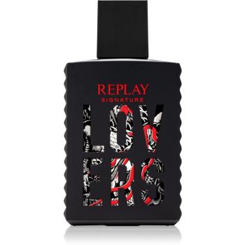 Replay Signature Lovers For Man toaletní voda pro muže 50 ml