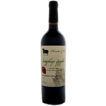 Koncho & Co Gruzínské víno SAPERAVI QVEVRI 2017 750ml (25281413)