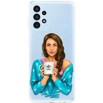 iSaprio Coffe Now pro Brunette pro Samsung Galaxy A13 (cofnobru-TPU3-A13)