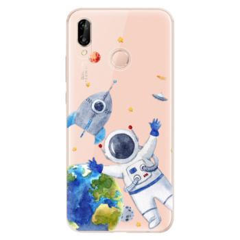 Odolné silikonové pouzdro iSaprio - Space 05 - Huawei P20 Lite