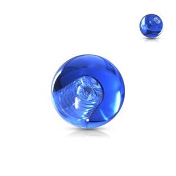 Šperky4U Náhradní kulička 1,2 mm, průměr 3 mm, barva modrá - ND001B-1203