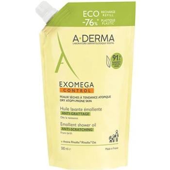 A-DERMA Exomega Control Zvláčňující sprchový olej - Recyklovatelná ECO náhradní náplň 500 ml (3282770388701)