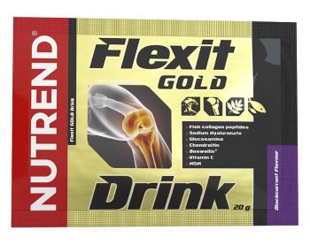 Nutrend Flexit gold drink černý rybíz 10 x 20 g