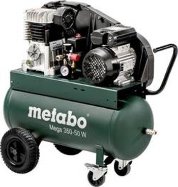 Pístový kompresor Metabo Mega 350-50 W 601589000, objem tlak. nádoby 50 l