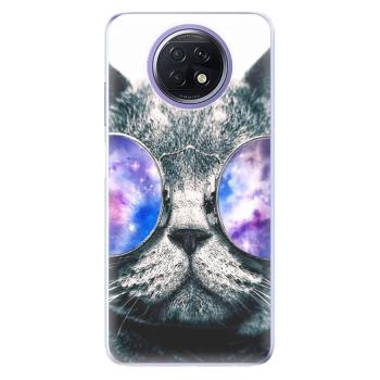 Odolné silikonové pouzdro iSaprio - Galaxy Cat - Xiaomi Redmi Note 9T