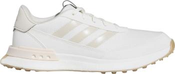 Adidas S2G Spikeless 24 White/Wonder Quartz/Aluminium 38 Dámske golfové boty