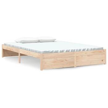 Rám postele masivní dřevo 140 × 200 cm, 814949 (814949)