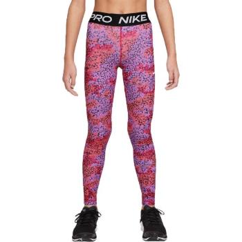 Nike G NP DF LEGGING AOP Dívčí legíny, mix, velikost L