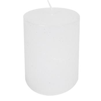 Bílá nevonná svíčka XXl válec  - Ø10*20cm BRKW1020