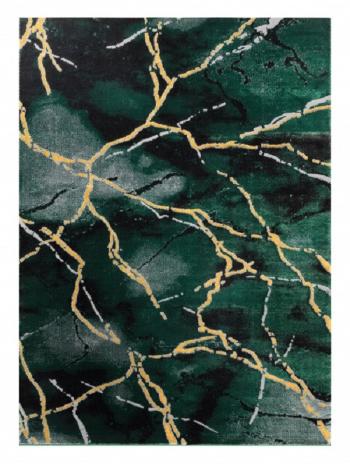 Dywany Łuszczów Kusový koberec Emerald 1018 green and gold - 180x270 cm Zelená