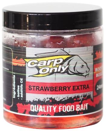 Carp only dipovaný boilies strawberry extra 250 ml - 24 mm