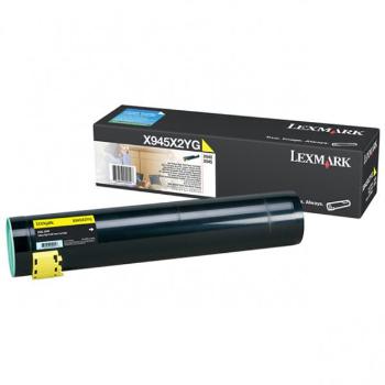 LEXMARK X945X2YG - originální toner, žlutý, 22000 stran