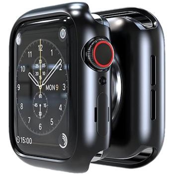AlzaGuard Matte TPU HalfCase pro Apple Watch 44mm černé (AGD-WCH0004B)