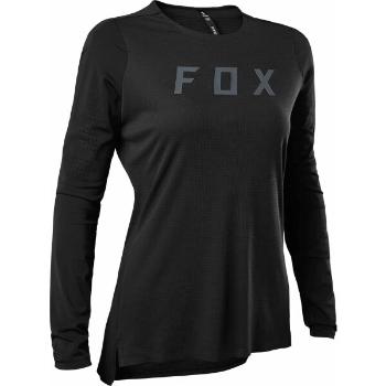 Fox FLEXAIR PRO LS JERSEY W Dámský dres na kolo, černá, velikost