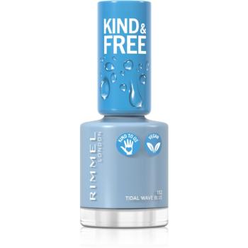 Rimmel Kind & Free lak na nehty odstín 152 Tidal Wave Blue 8 ml