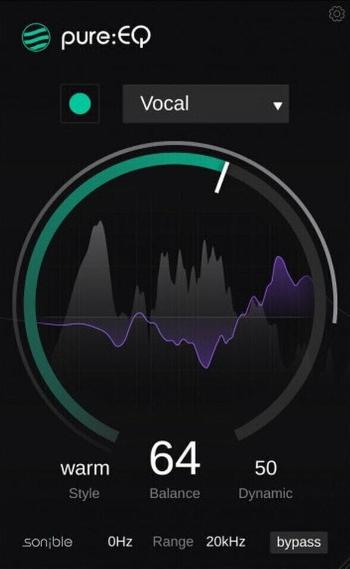 Sonible Sonible pure:EQ (Digitální produkt)