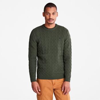 Phillips Brook Cable Crewneck Jumper – L