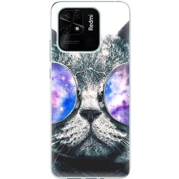 iSaprio Galaxy Cat pro Xiaomi Redmi 10C (galcat-TPU3-Rmi10c)