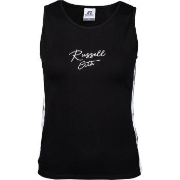 Russell Athletic WOMEN T-SHIRT Dámské tričko, černá, velikost XL