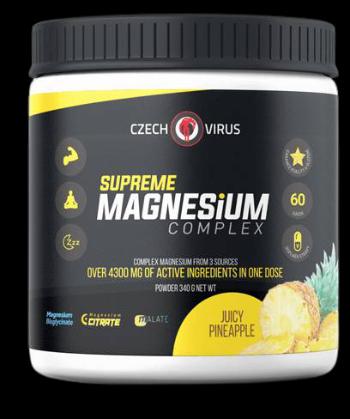 Czech Virus Supreme Magnesium Complex šťavnatý ananas 340 g