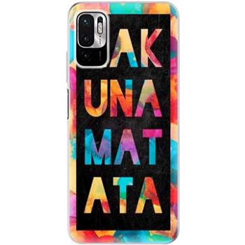 iSaprio Hakuna Matata 01 pro Xiaomi Redmi Note 10 5G (haku01-TPU3-RmN10g5)