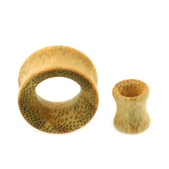 Šperky4U Tunel do ucha Bamboo Wood, průměr 14 mm - TN01115-14