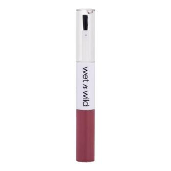 Wet n Wild MegaLast Lock 'N' Shine Lip Color + Gloss 4 ml rtěnka pro ženy Utaupia tekutá rtěnka