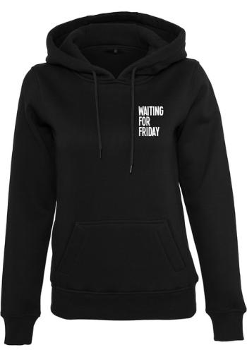 Mr. Tee Ladies Waiting For Friday Hoody black - S