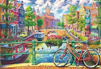 TREFL Puzzle Amsterdamský kanál 1500 dílků