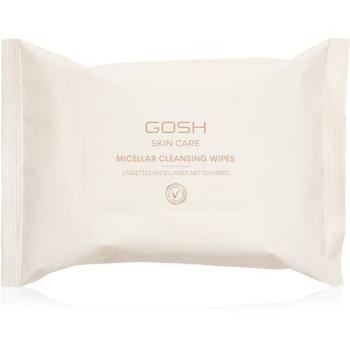 Gosh Skin Care Micellar čisticí a odličovací ubrousky 25 ks