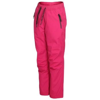Lewro MALCOM Dětské zateplené kalhoty, růžová, velikost 116-122
