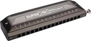 Hohner M758601 Super 64X Chromatická ústní harmonika