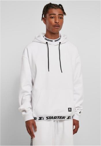 Starter Jaquard Rib Hoody white - M