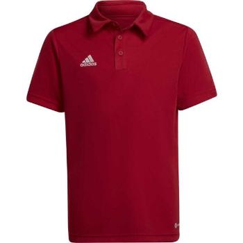 adidas ENTRADA 22 POLO SHIRT Chlapecké polo triko, červená, velikost