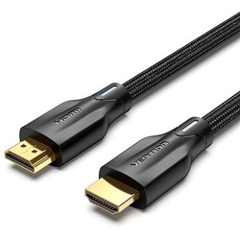 Vention Cotton Braided 8K HDMI 2.1 Cable 5m Black (AAUBJ)