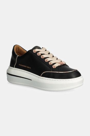 Kožené sneakers boty Alexander Smith Lancaster černá barva, ASBALSW1948BCP