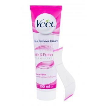 Veet Silk & Fresh™ Normal Skin 100 ml depilační přípravek pro ženy poškozená krabička