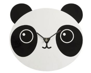 Dřevěné hodiny Panda - Ø 30cm 90239