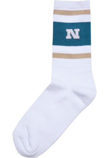 Urban Classics College Team Socks unionbeige/bottlegreen/white - 47–50