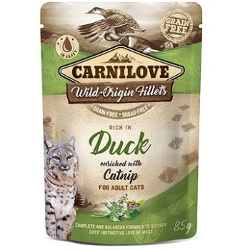 Carnilove Cat Pouch Rich in Duck Enriched with Catnip 85 g (8595602538362)