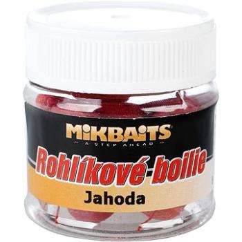 Mikbaits Rohlíkové boilie Jahoda 50ml (8595602219797)