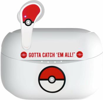 OTL Technologies Pokémon Poké ball White Sluchátka pro děti